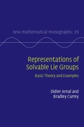 Cover: Representations of Solvable Lie Groups - Cambridge University Press