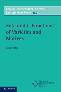 Abbildung von: Zeta and L-Functions of Varieties and Motives - Cambridge University Press