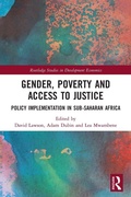 Cover: Gender, Poverty and Access to Justice - Routledge