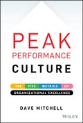 Cover: Peak Performance Culture - Wiley