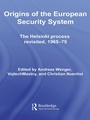 Cover: Origins of the European Security System - Routledge