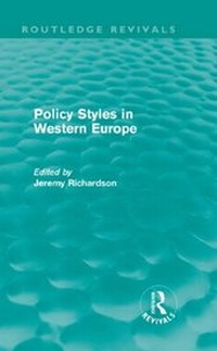 Enlarge image Cover: Policy Styles in Western Europe (Routledge Revivals) - Routledge