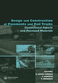 Cover: Design and Construction of Pavements and Rail Tracks - CRC Press