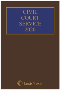 Enlarge image Cover: Civil Court Service 2020 - Jordan Publishing