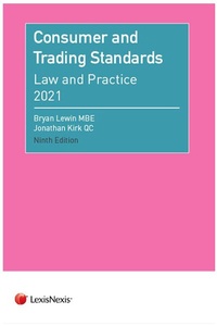 Abbildung von: Consumer and Trading Standards - Jordan Publishing