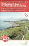 Cover: Mid-Wales South Cycle Map - Sustrans