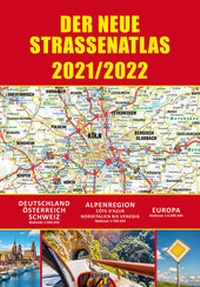 Abbildung von: Straßenatlas 2021/2022 für Deutschland und Europa - Halfar GmbH