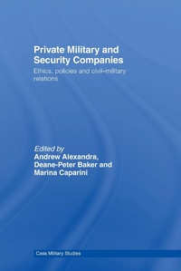 Enlarge image Cover: Private Military and Security Companies - Routledge