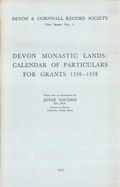 Cover: Devon Monastic Lands - Boydell & Brewer Ltd