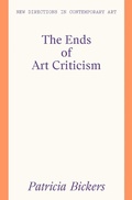 Cover: The Ends of Art Criticism - Lund Humphries Publishers Ltd