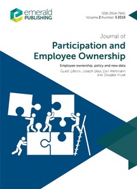 Enlarge image Cover: Employee Ownership, Policy and New Data - Emerald Publishing Limited