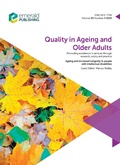 Cover: Ageing and increased longevity in people with intellectual disabilities - Emerald Publishing Limited