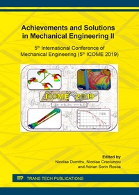 Enlarge image Cover: Achievements and Solutions in Mechanical Engineering II - Trans Tech Publications Ltd