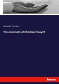 Cover: The continuity of Christian thought - Hansebooks