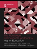 Cover: The Routledge International Handbook of Higher Education - Routledge