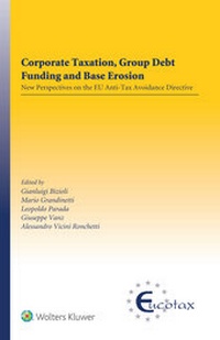 Abbildung von: Corporate Taxation, Group Debt Funding and Base Erosion - Kluwer Law International