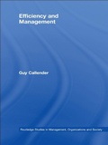 Cover: Efficiency and Management - Routledge
