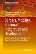 Cover: Borders, Mobility, Regional Integration and Development - Springer