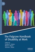 Cover: The Palgrave Handbook of Disability at Work - Palgrave Macmillan