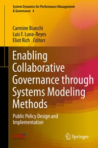 Enlarge image Cover: Enabling Collaborative Governance through Systems Modeling Methods - Springer