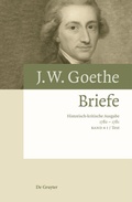Cover: Briefe 1780 - 1781 - De Gruyter