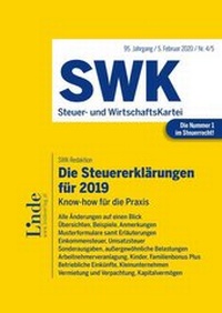 Abbildung von: Die Steuererklärungen für 2019 - Linde