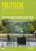 Cover: Bezugswissenschaften - Wochenschau Verlag