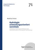 Cover: Hydrologie anwendungsorientiert vermitteln - readbox publishing