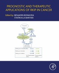 Cover: Prognostic and Therapeutic Applications of RKIP in Cancer - Academic Press