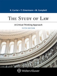 Enlarge image Cover: Study of Law - Wolters Kluwer Law & Business