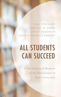 Enlarge image Cover: All Students Can Succeed - Lexington Books