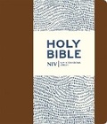 Cover: NIV Journalling Brown Imitation Leather Bible with Clasp - Hodder Faith