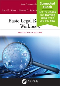 Abbildung von: Basic Legal Research Workbook - Aspen Publishing