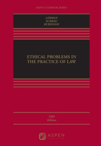 Enlarge image Cover: Ethical Problems in the Practice of Law - Aspen Publishing