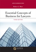 Cover: Essential Concepts of Business for Lawyers - Aspen Publishing