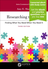 Abbildung von: Researching the Law - Aspen Publishing