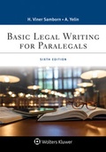 Cover: Basic Legal Writing for Paralegals - Aspen Publishing