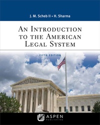 Enlarge image Cover: An Introduction to the American Legal System - Aspen Publishing