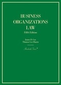 Cover: Business Organizations Law - West Academic Press