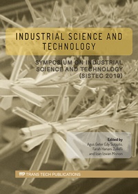 Enlarge image Cover: Industrial Science and Technology - Trans Tech Publications Ltd