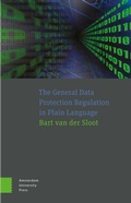 Cover: The General Data Protection Regulation in Plain Language - Amsterdam University Press