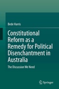 Cover: Constitutional Reform as a Remedy for Political Disenchantment in Australia - Springer