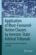 Abbildung von: Application of Most-Favoured-Nation Clauses by Investor-State Arbitral Tribunals - Springer