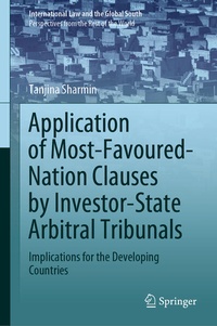 Abbildung von: Application of Most-Favoured-Nation Clauses by Investor-State Arbitral Tribunals - Springer