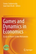 Cover: Games and Dynamics in Economics - Springer