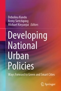 Cover: Developing National Urban Policies - Springer