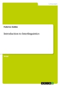 Cover: Introduction to Interlinguistics - GRIN Verlag