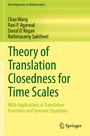 Cover: Theory of Translation Closedness for Time Scales - Springer