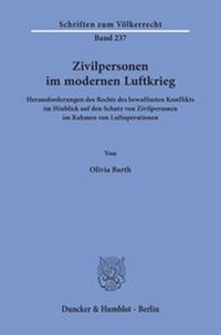Abbildung von: Zivilpersonen im modernen Luftkrieg. - Duncker & Humblot