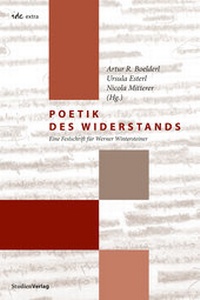 Abbildung von: Poetik des Widerstands - Studien Verlag